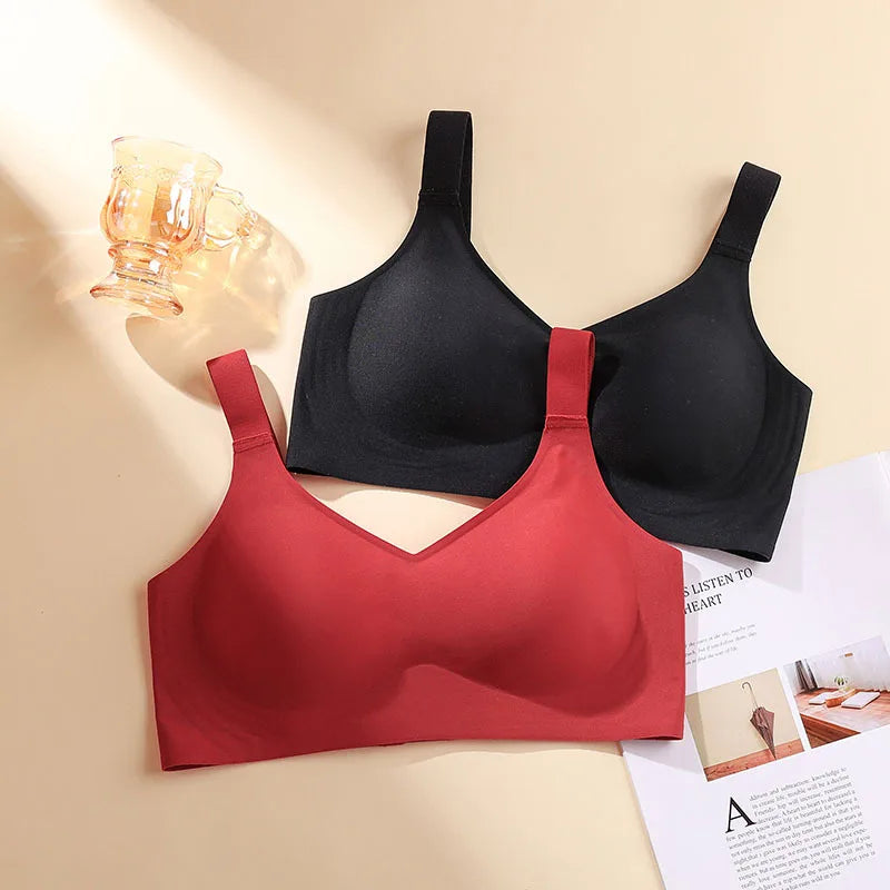Comfortable Wireless Full-Coverage Jelly Smoothing Bra | Lift & Support